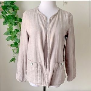 Linen Blend Jacket